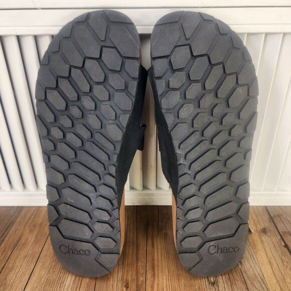 Chaco Lowdown Slides Men's 14 Black Adjustable Outdoors Beach Lakeshore Sandals - Picture 7 of 11